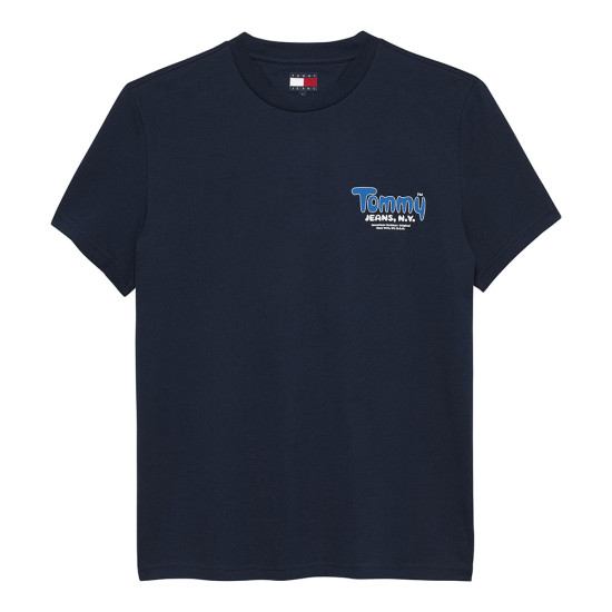 Tommy Hilfiger Ανδρική κοντομάνικη μπλούζα Logo Slim Crew Neck T-Shirt